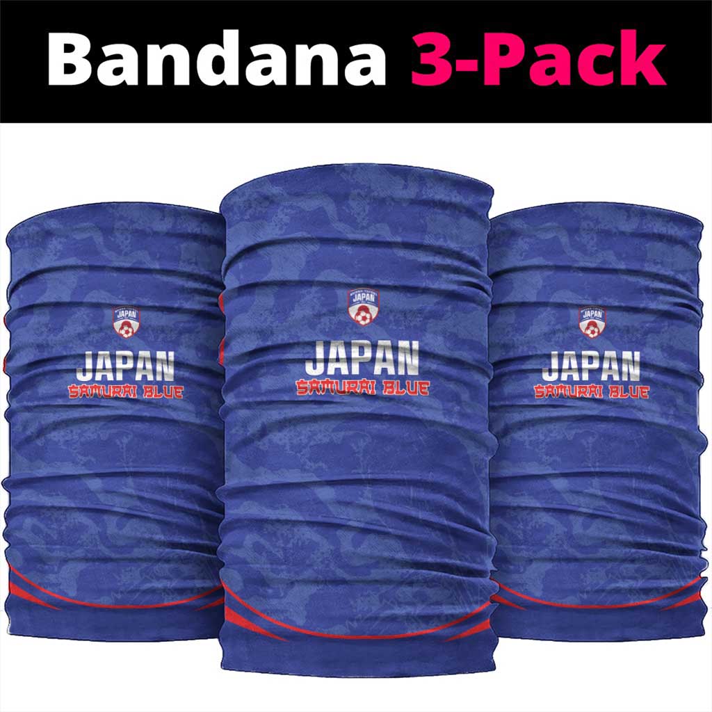 Japan Football Neck Gaiter 2026 Come On Samurai Blue - Wonder Print Shop