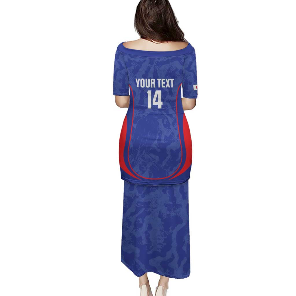 Custom Japan Football Puletasi 2026 Come On Samurai Blue - Wonder Print Shop
