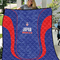 Japan Football Quilt 2026 Come On Samurai Blue - Wonder Print Shop