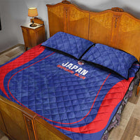 Japan Football Quilt Bed Set 2026 Come On Samurai Blue - Wonder Print Shop