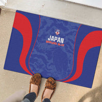 Japan Football Rubber Doormat 2026 Come On Samurai Blue - Wonder Print Shop