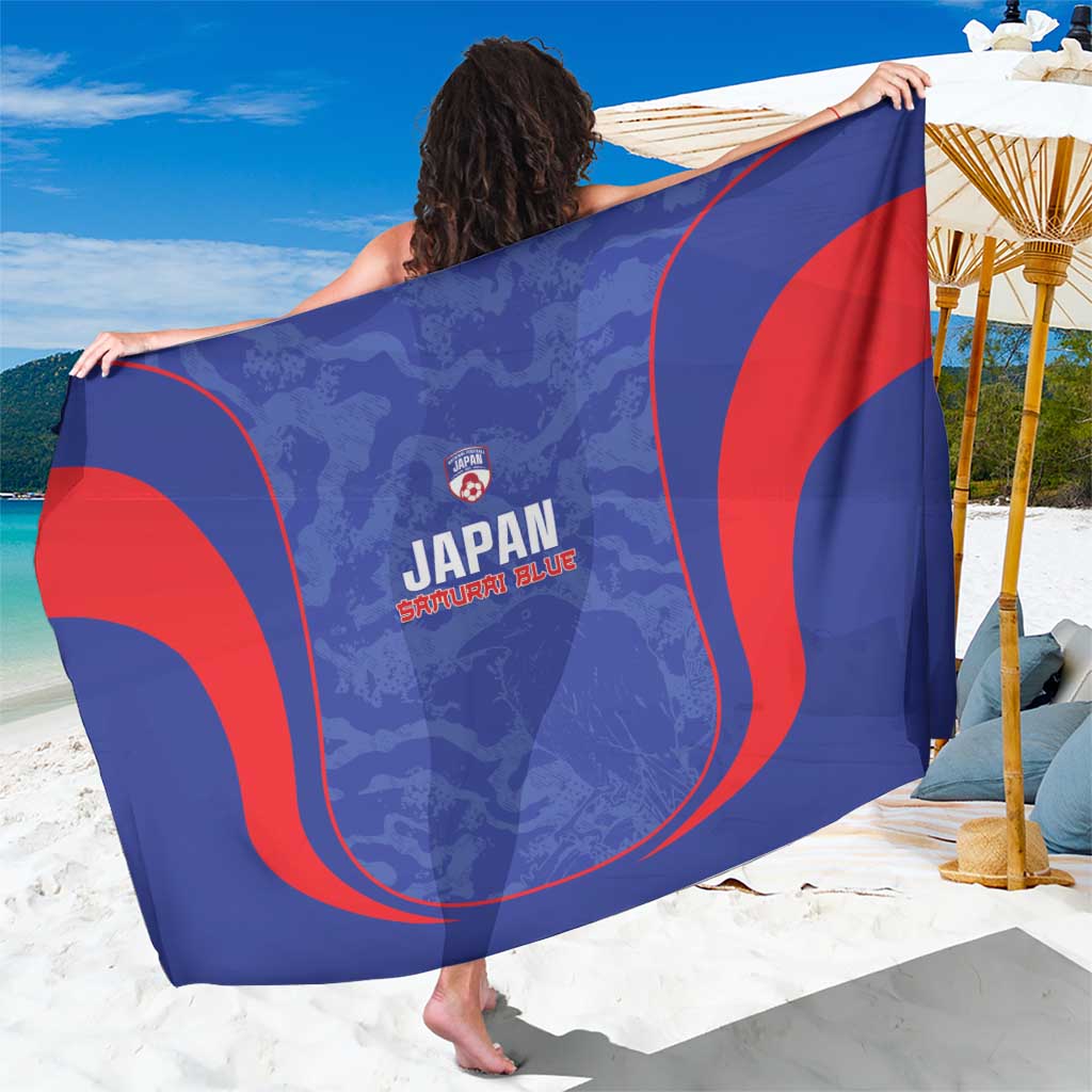 Japan Football Sarong 2026 Come On Samurai Blue - Wonder Print Shop