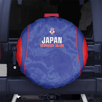 Japan Football Spare Tire Cover 2026 Come On Samurai Blue - Wonder Print Shop