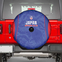 Japan Football Spare Tire Cover 2026 Come On Samurai Blue - Wonder Print Shop