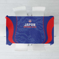 Japan Football Tablecloth 2026 Come On Samurai Blue - Wonder Print Shop