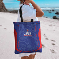 Japan Football Tote Bag 2026 Come On Samurai Blue - Wonder Print Shop