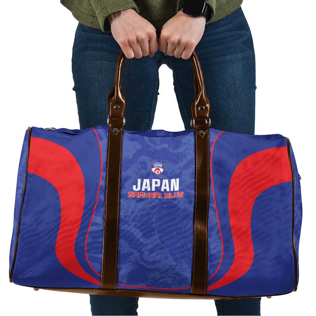 Japan Football Travel Bag 2026 Come On Samurai Blue - Wonder Print Shop