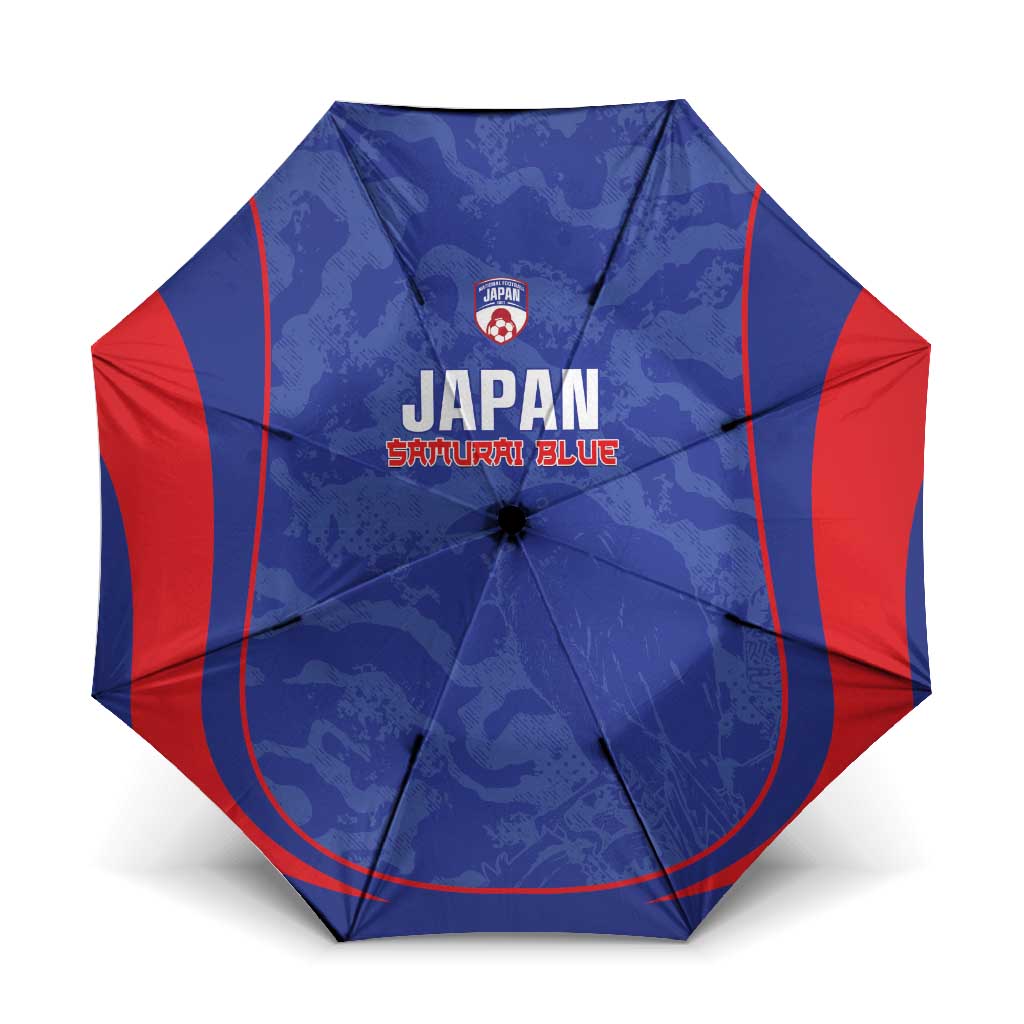 Japan Football Umbrella 2026 Come On Samurai Blue - Wonder Print Shop