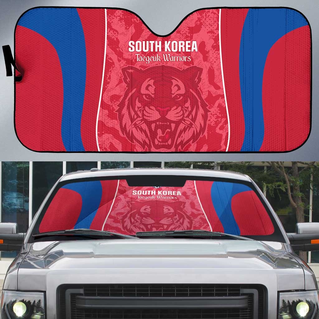 South Korea Football Auto Sun Shade 2026 Come On Taegeuk Warriors - Wonder Print Shop