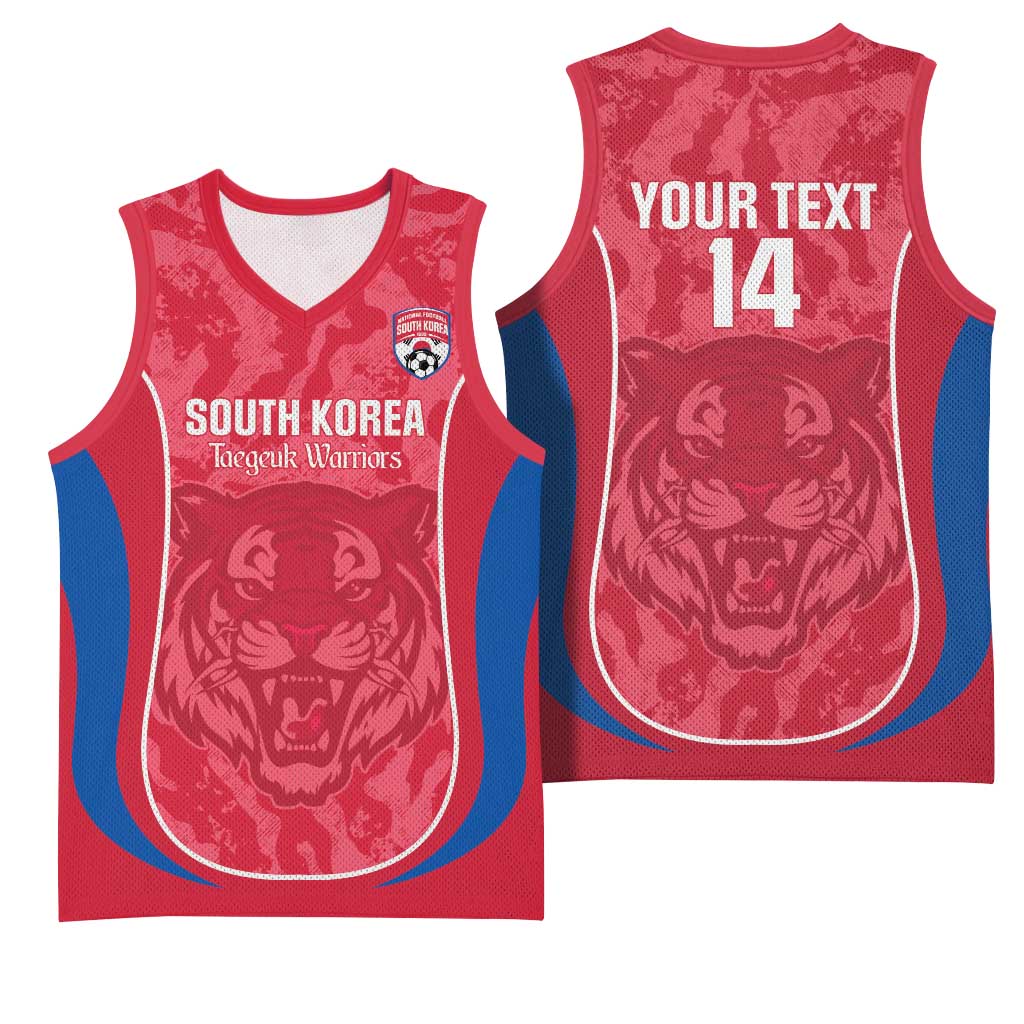 Custom South Korea Football Basketball Jersey 2026 Come On Taegeuk Warriors - Wonder Print Shop