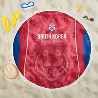South Korea Football Beach Blanket 2026 Come On Taegeuk Warriors - Wonder Print Shop