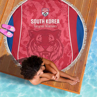 South Korea Football Beach Blanket 2026 Come On Taegeuk Warriors - Wonder Print Shop