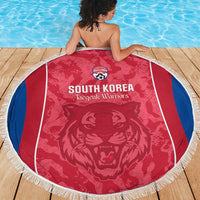 South Korea Football Beach Blanket 2026 Come On Taegeuk Warriors - Wonder Print Shop