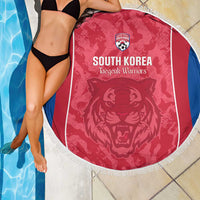 South Korea Football Beach Blanket 2026 Come On Taegeuk Warriors - Wonder Print Shop