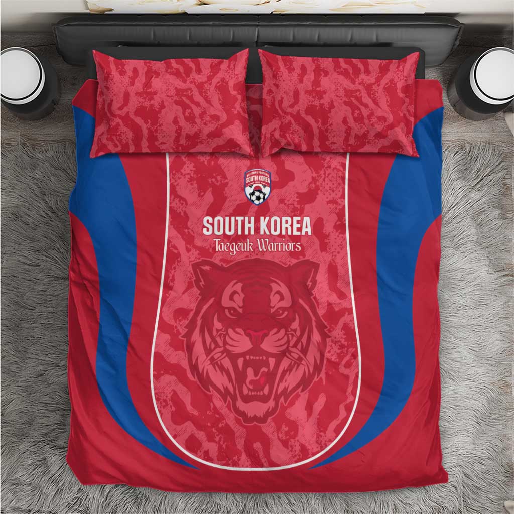 South Korea Football Bedding Set 2026 Come On Taegeuk Warriors - Wonder Print Shop