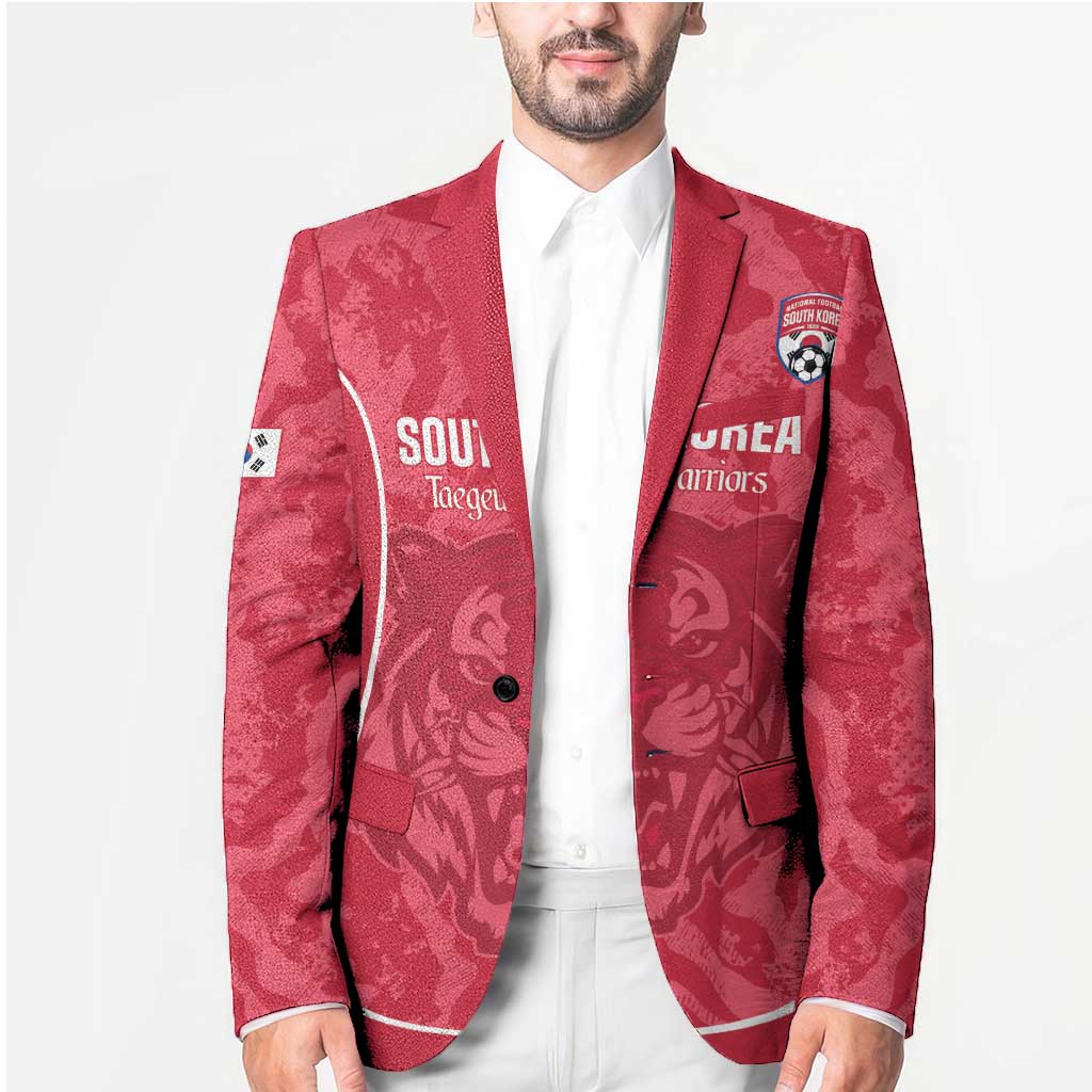Custom South Korea Football Blazer 2026 Come On Taegeuk Warriors - Wonder Print Shop