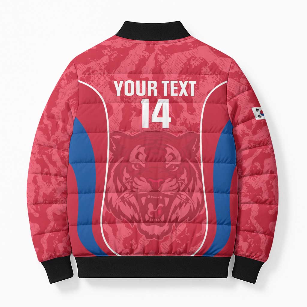 Custom South Korea Football Bomber Puffer Jacket 2026 Come On Taegeuk Warriors - Wonder Print Shop