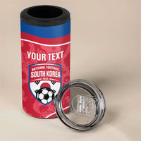 Custom South Korea Football 4 in 1 Can Cooler Tumbler 2026 Come On Taegeuk Warriors - Wonder Print Shop