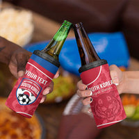 Custom South Korea Football 4 in 1 Can Cooler Tumbler 2026 Come On Taegeuk Warriors - Wonder Print Shop