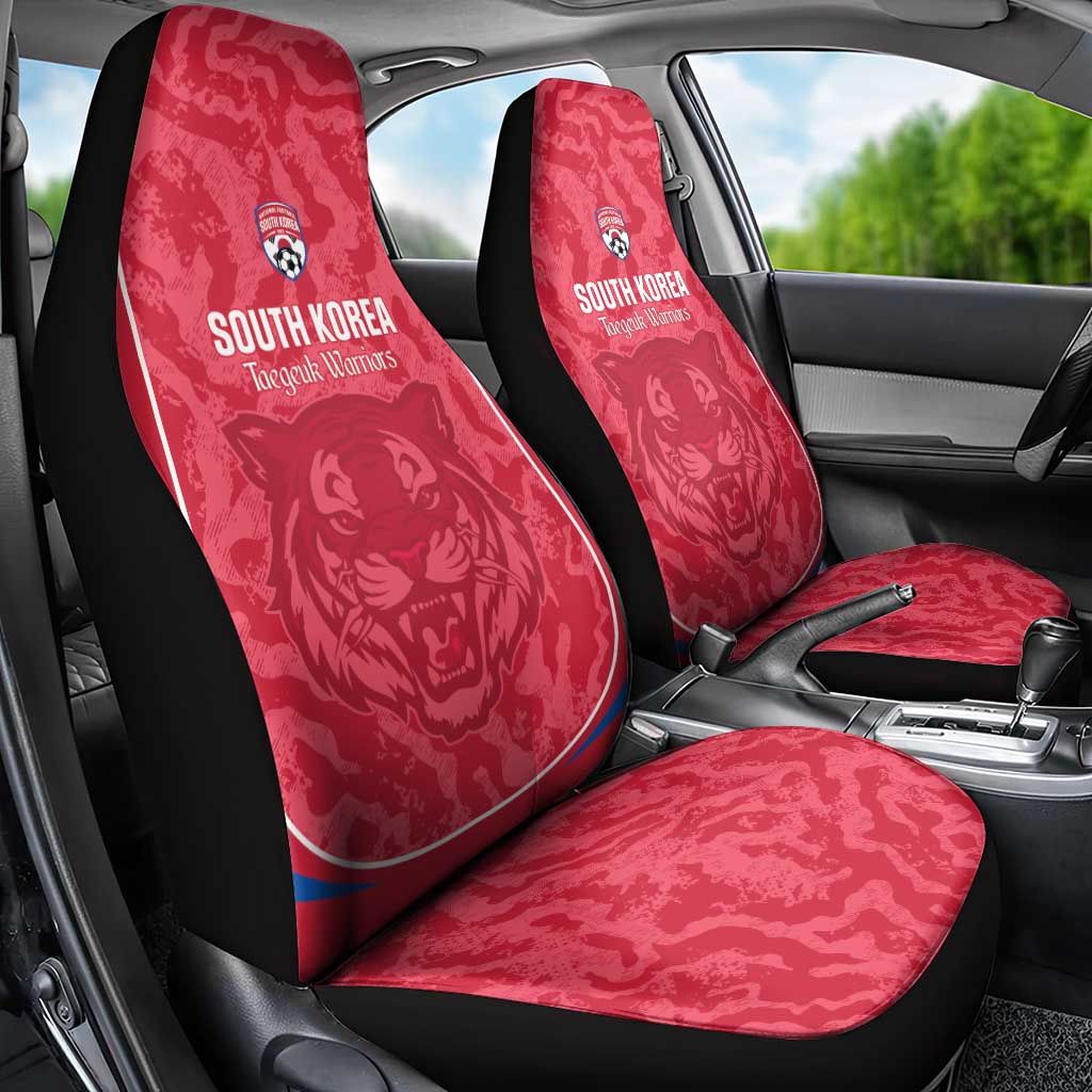 South Korea Football Car Seat Cover 2026 Come On Taegeuk Warriors - Wonder Print Shop