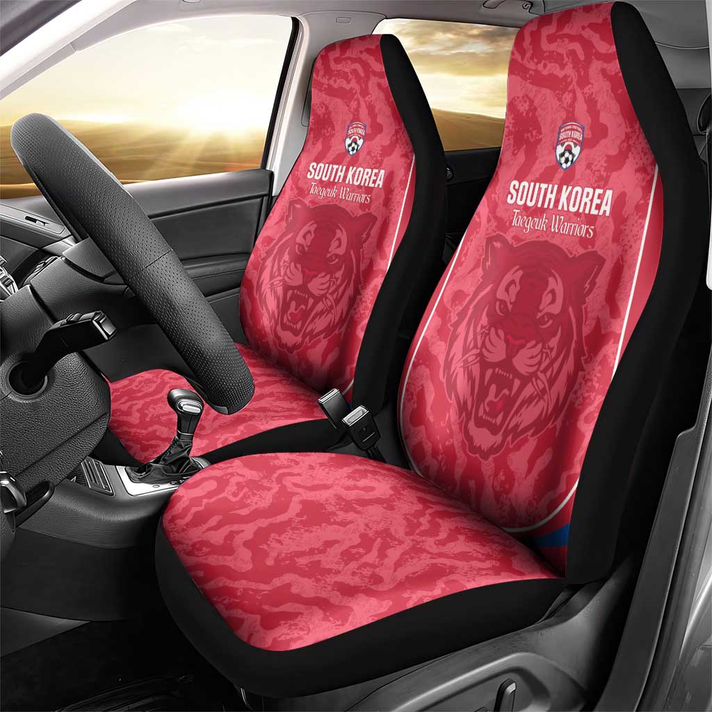 South Korea Football Car Seat Cover 2026 Come On Taegeuk Warriors - Wonder Print Shop