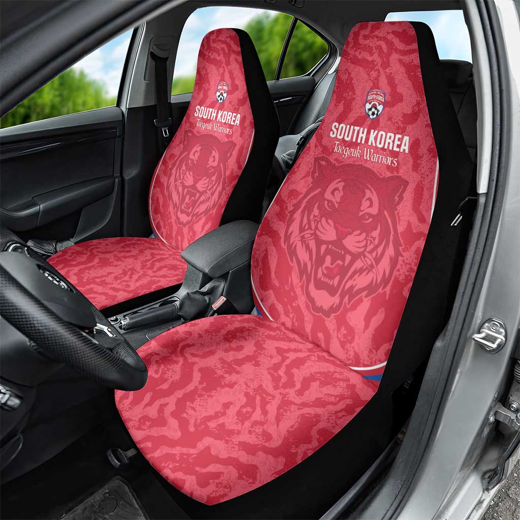 South Korea Football Car Seat Cover 2026 Come On Taegeuk Warriors - Wonder Print Shop