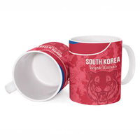 Custom South Korea Football Ceramic Mug 2026 Come On Taegeuk Warriors - Wonder Print Shop