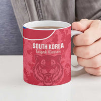 Custom South Korea Football Ceramic Mug 2026 Come On Taegeuk Warriors - Wonder Print Shop