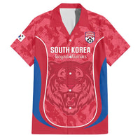 Custom South Korea Football Family Matching Puletasi and Hawaiian Shirt 2026 Come On Taegeuk Warriors - Wonder Print Shop