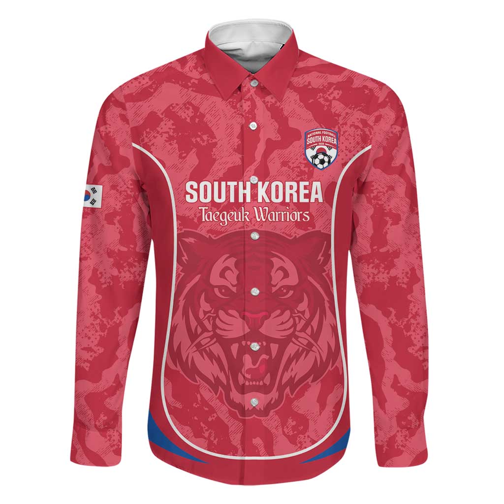 Custom South Korea Football Family Matching Summer Maxi Dress and Hawaiian Shirt 2026 Come On Taegeuk Warriors - Wonder Print Shop