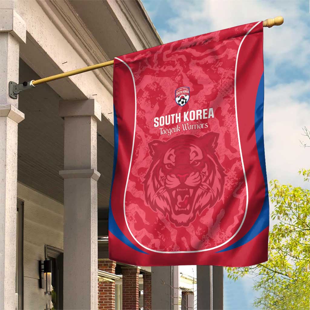 South Korea Football Garden Flag 2026 Come On Taegeuk Warriors - Wonder Print Shop