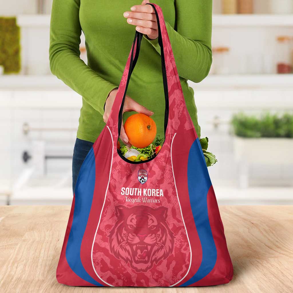 South Korea Football Grocery Bag 2026 Come On Taegeuk Warriors - Wonder Print Shop