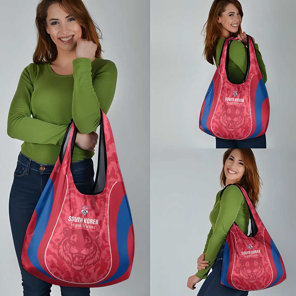 South Korea Football Grocery Bag 2026 Come On Taegeuk Warriors - Wonder Print Shop