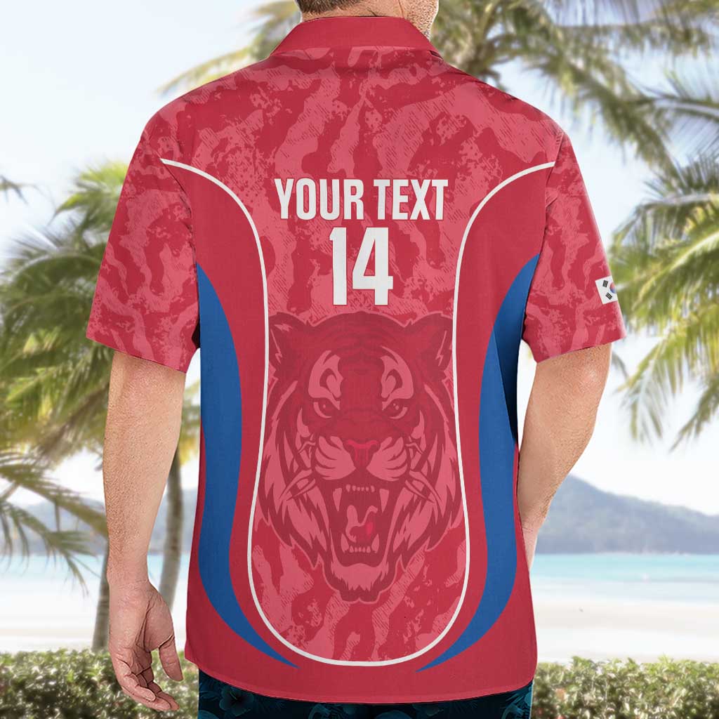 Custom South Korea Football Hawaiian Shirt 2026 Come On Taegeuk Warriors - Wonder Print Shop