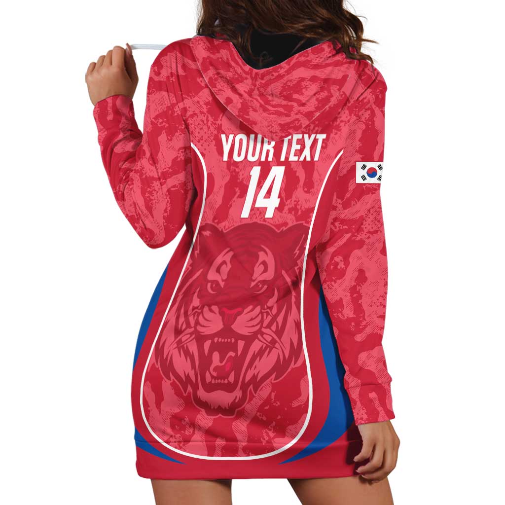 Custom South Korea Football Hoodie Dress 2026 Come On Taegeuk Warriors - Wonder Print Shop