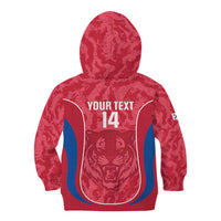 Custom South Korea Football Kid Hoodie 2026 Come On Taegeuk Warriors - Wonder Print Shop