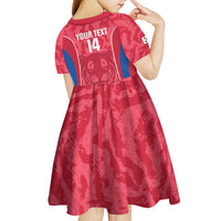 Custom South Korea Football Kid Short Sleeve Dress 2026 Come On Taegeuk Warriors - Wonder Print Shop