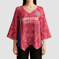 Custom South Korea Football Kimono Sleeve Blouse 2026 Come On Taegeuk Warriors - Wonder Print Shop