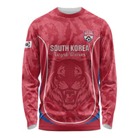 Custom South Korea Football Long Sleeve Shirt 2026 Come On Taegeuk Warriors - Wonder Print Shop