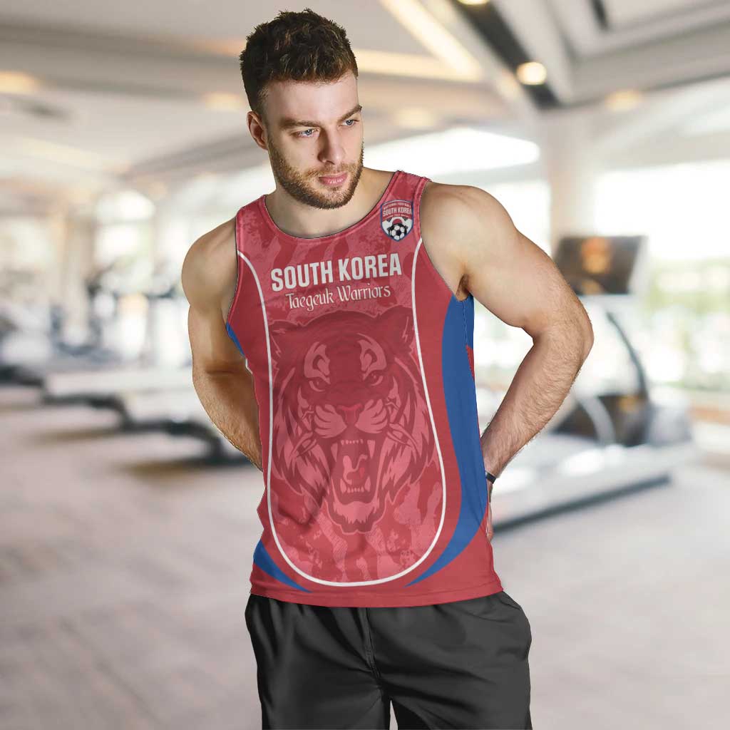 Custom South Korea Football Men Tank Top 2026 Come On Taegeuk Warriors - Wonder Print Shop