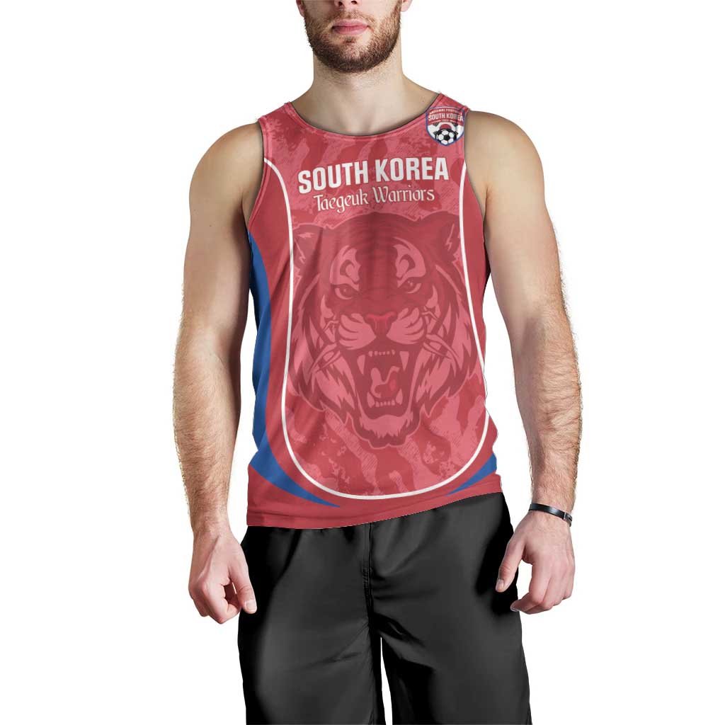 Custom South Korea Football Men Tank Top 2026 Come On Taegeuk Warriors - Wonder Print Shop
