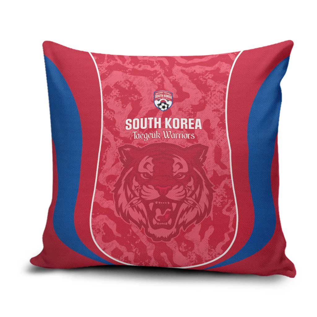 South Korea Football Pillow Cover 2026 Come On Taegeuk Warriors - Wonder Print Shop