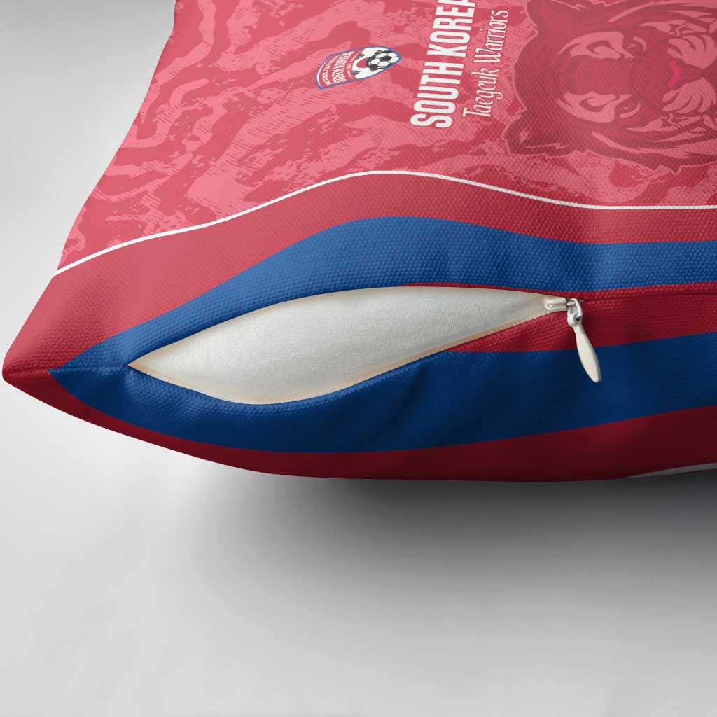 South Korea Football Pillow Cover 2026 Come On Taegeuk Warriors - Wonder Print Shop