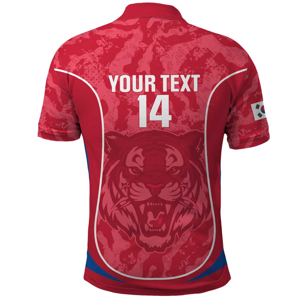 Custom South Korea Football Polo Shirt 2026 Come On Taegeuk Warriors - Wonder Print Shop