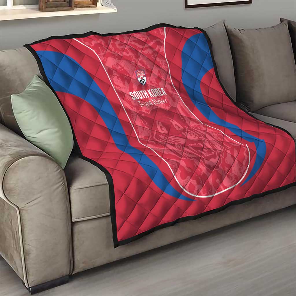 South Korea Football Quilt 2026 Come On Taegeuk Warriors - Wonder Print Shop