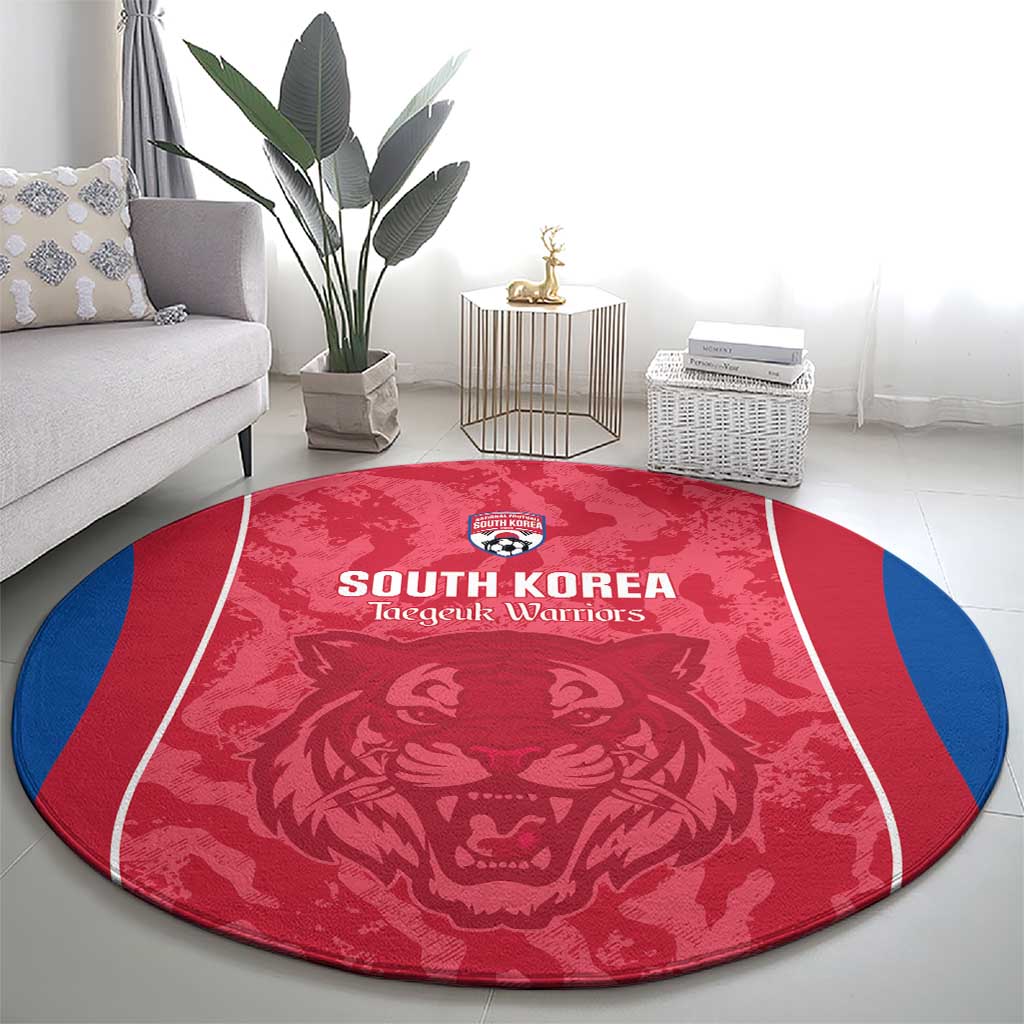 South Korea Football Round Carpet 2026 Come On Taegeuk Warriors - Wonder Print Shop