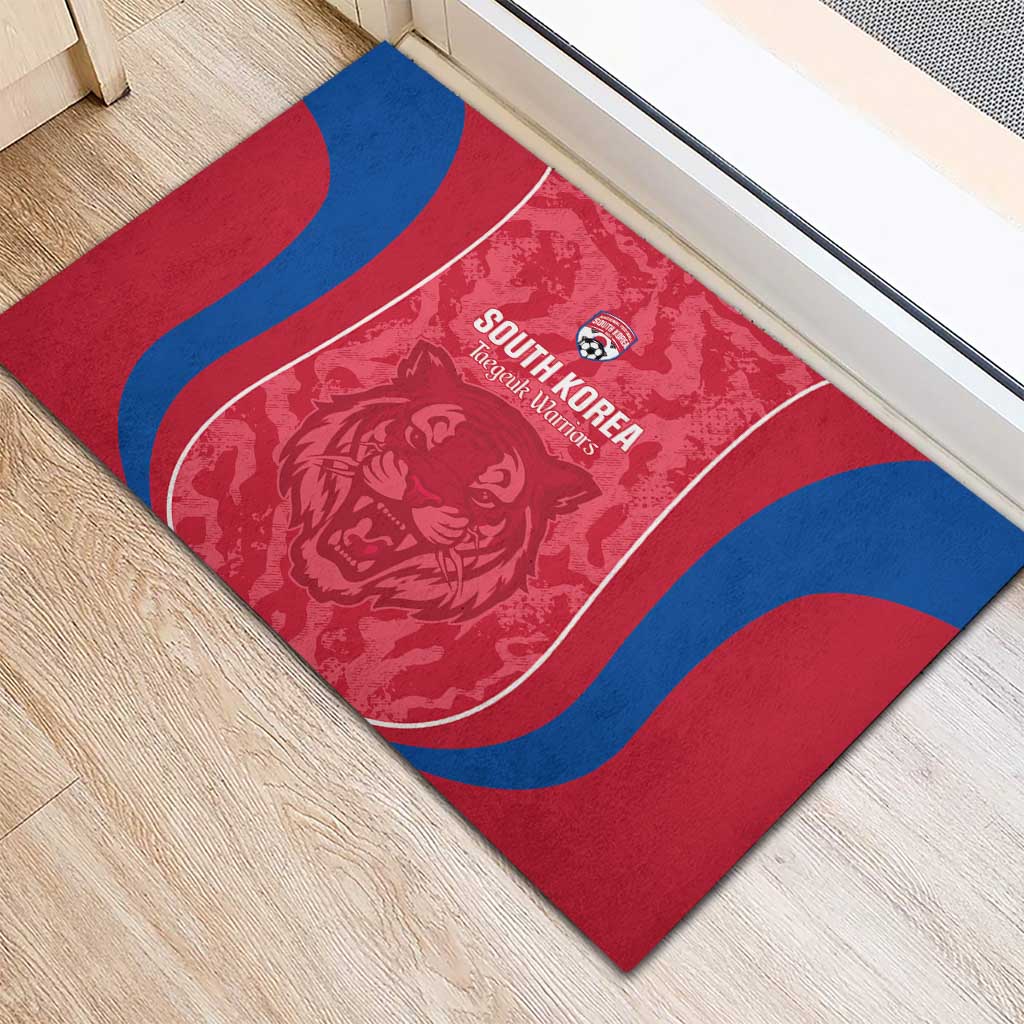 South Korea Football Rubber Doormat 2026 Come On Taegeuk Warriors - Wonder Print Shop
