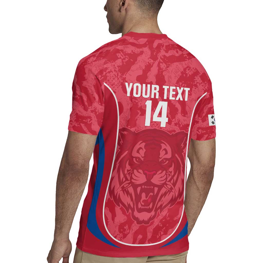 Custom South Korea Football Rugby Jersey 2026 Come On Taegeuk Warriors - Wonder Print Shop
