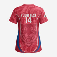 Custom South Korea Football Scrub Top 2026 Come On Taegeuk Warriors - Wonder Print Shop