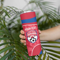 Custom South Korea Football Skinny Tumbler 2026 Come On Taegeuk Warriors - Wonder Print Shop